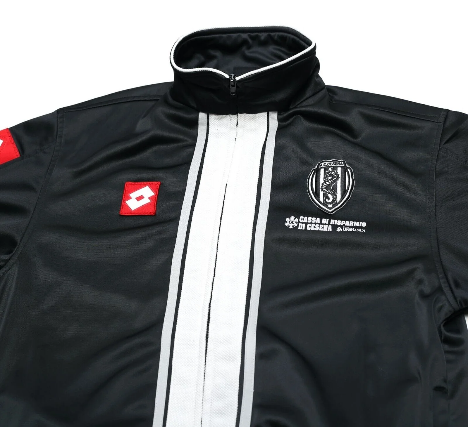 2003/04 AC CESENA Vintage Lotto Track Top Jacket (S/M) - Image 3