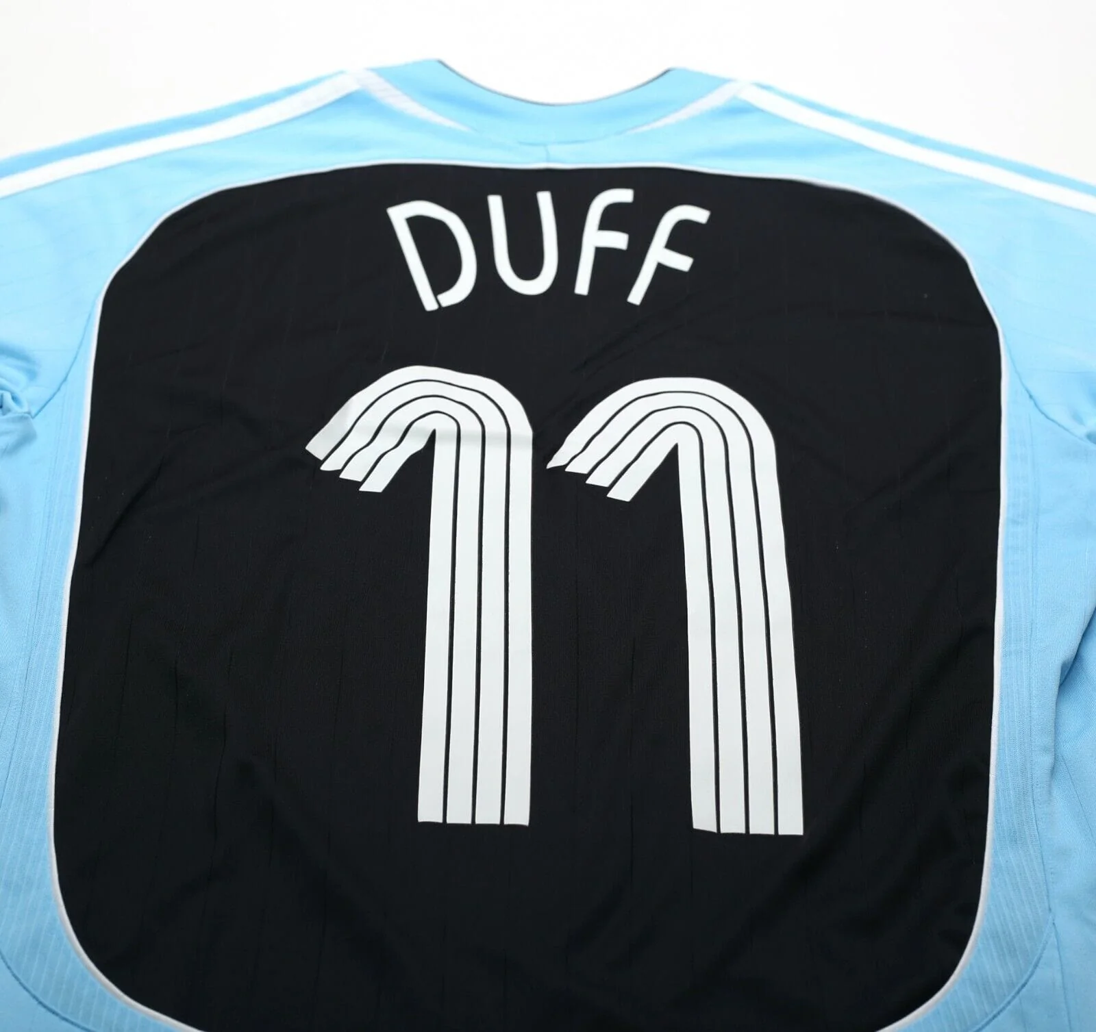 2006/07 Duff #11 Newcastle United Vintage adidas Third Football Shirt (XS) - Image 10
