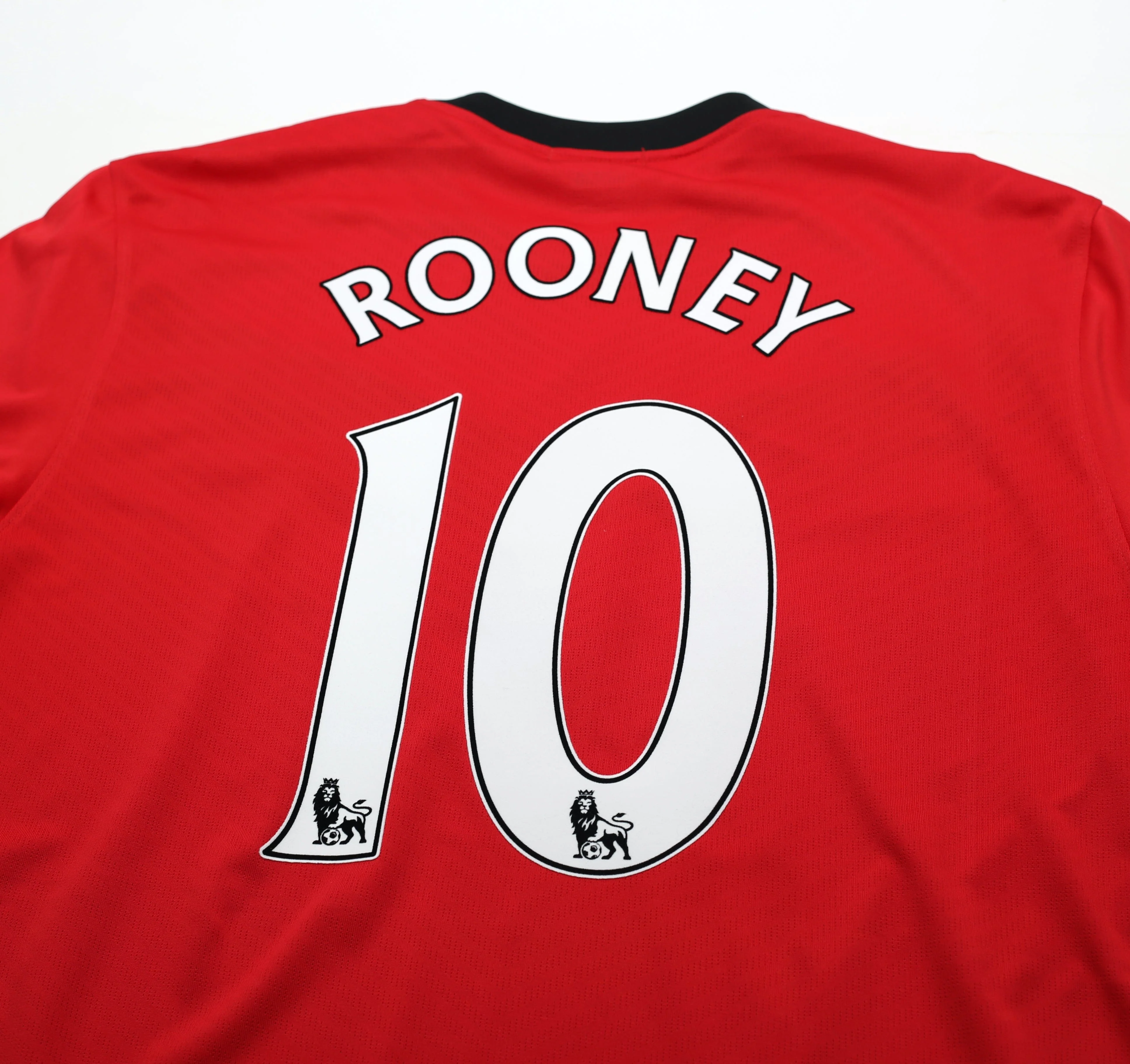 2009/10 ROONEY #10 Manchester United Vintage Nike Home Football Shirt (XXL) - Image 10