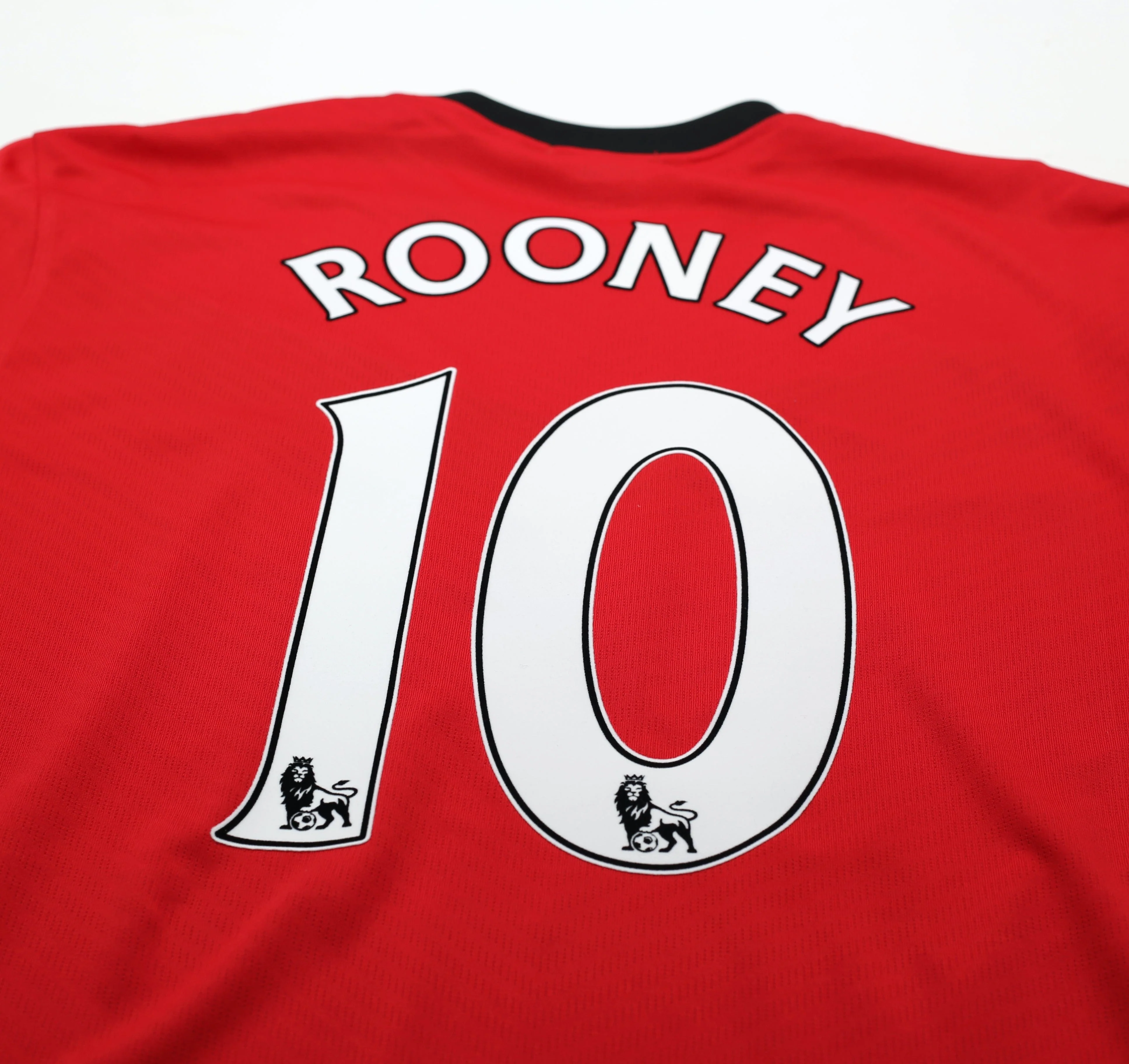 2009/10 ROONEY #10 Manchester United Vintage Nike Home Football Shirt (XXL) - Image 11
