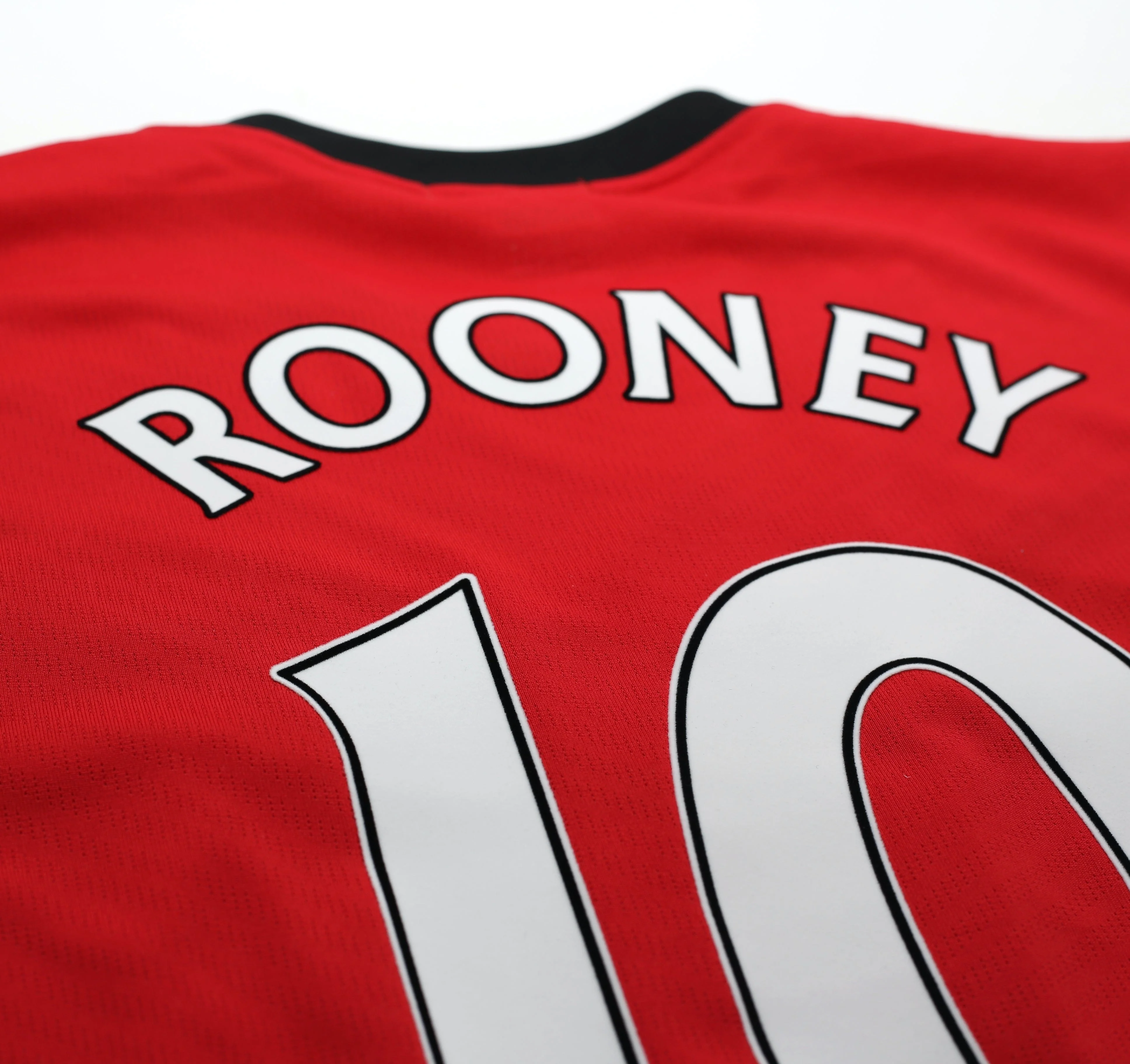 2009/10 ROONEY #10 Manchester United Vintage Nike Home Football Shirt (XXL) - Image 13