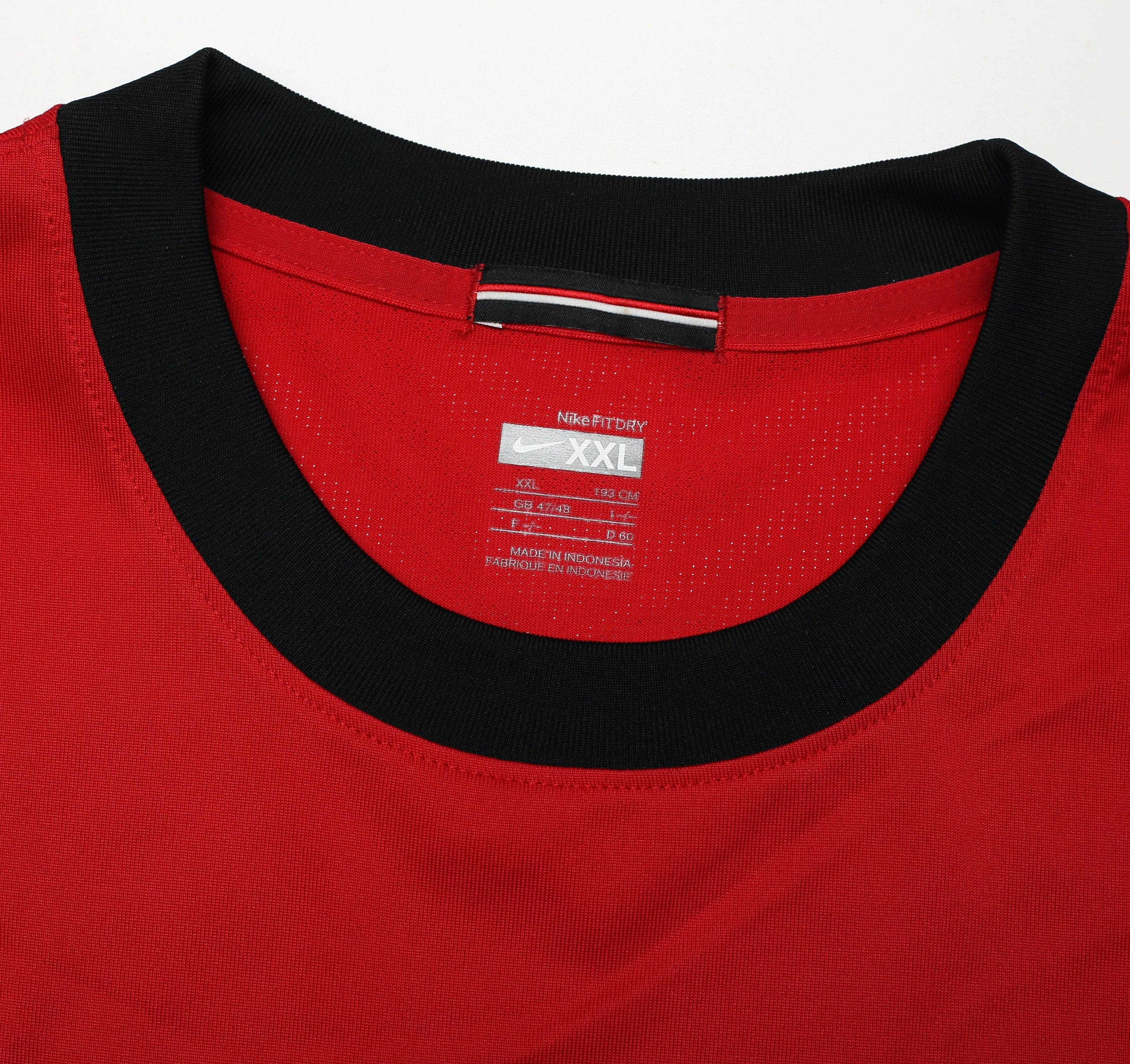 2009/10 ROONEY #10 Manchester United Vintage Nike Home Football Shirt (XXL) - Image 14