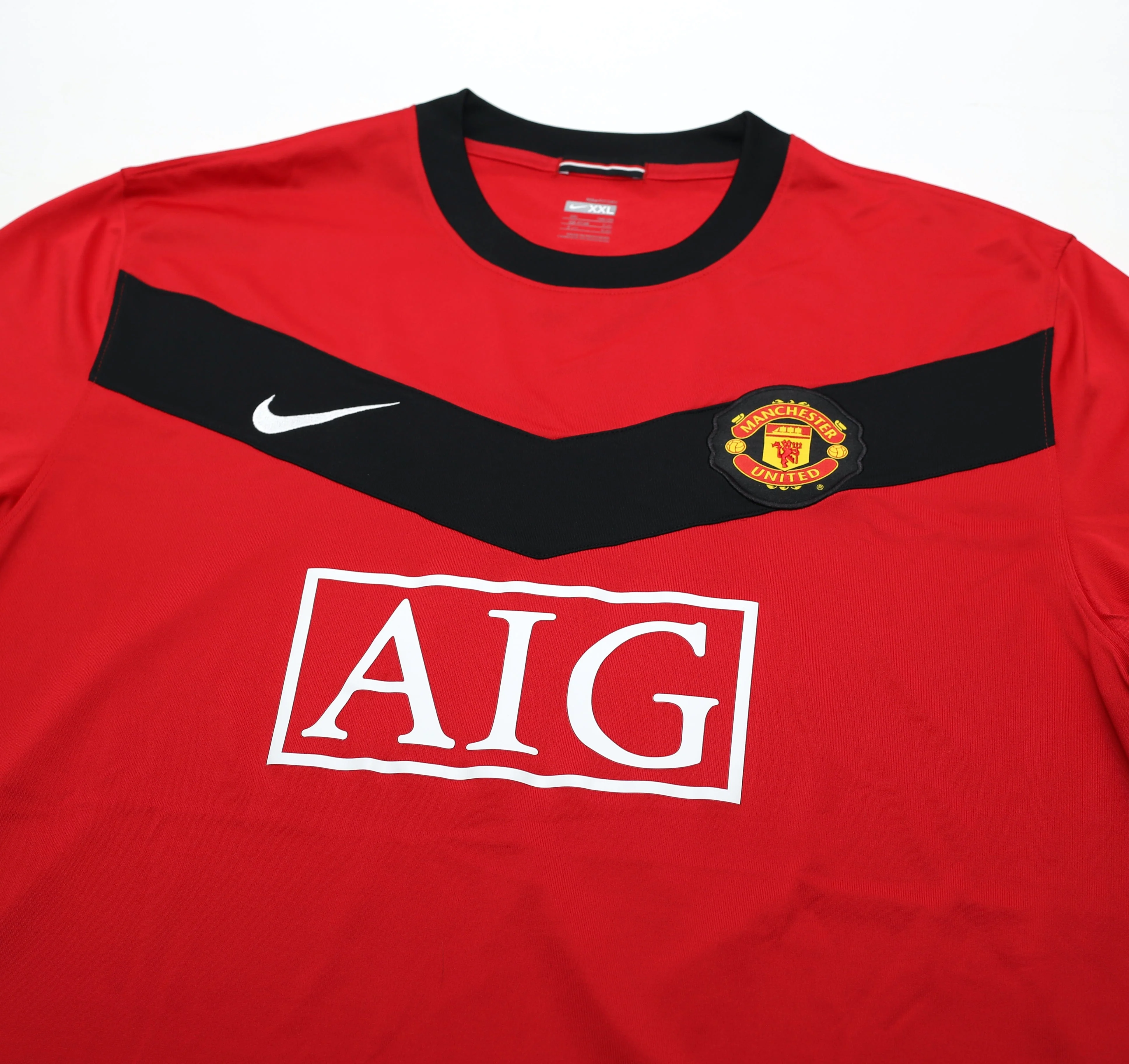 2009/10 ROONEY #10 Manchester United Vintage Nike Home Football Shirt (XXL) - Image 3