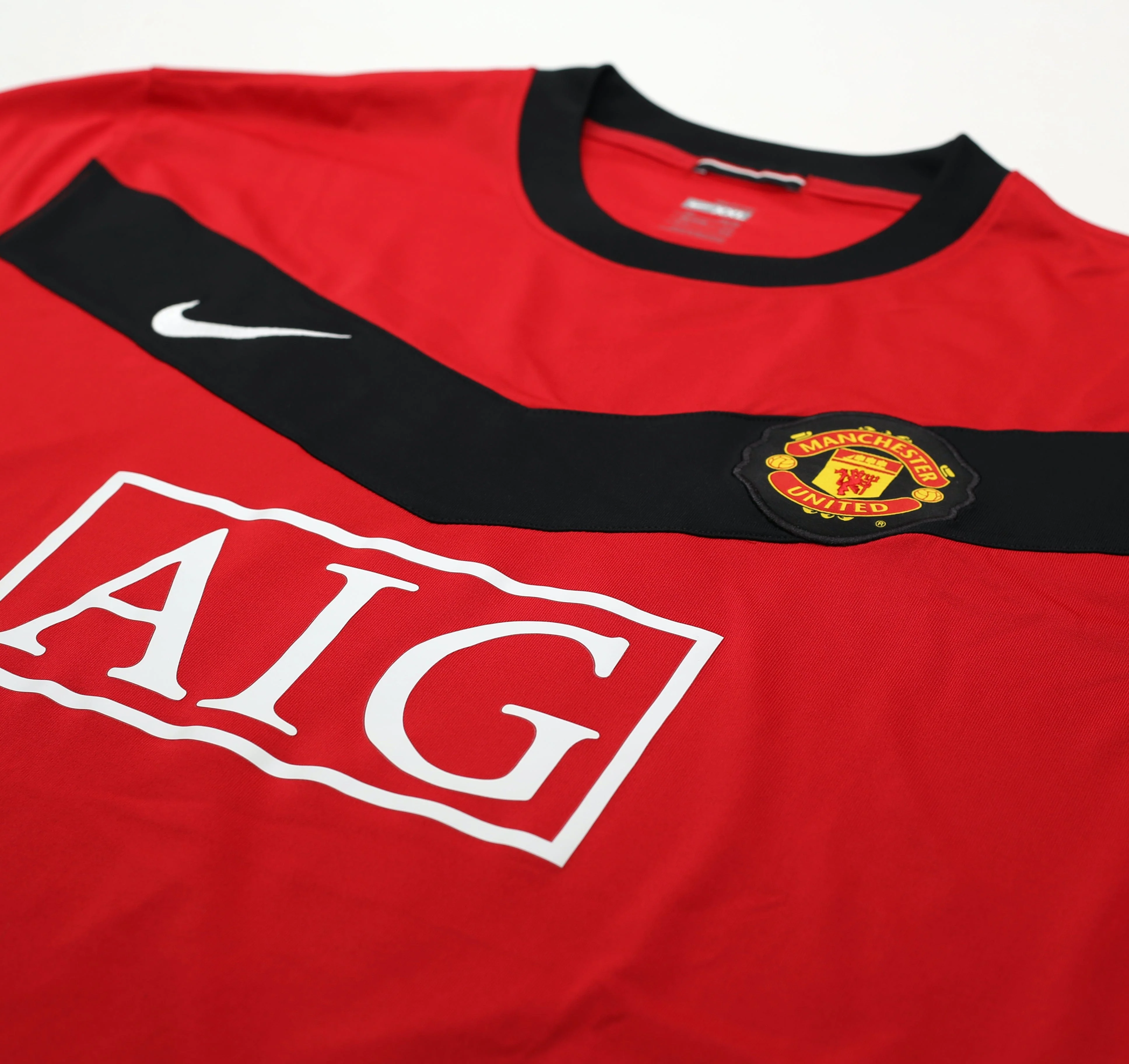 2009/10 ROONEY #10 Manchester United Vintage Nike Home Football Shirt (XXL) - Image 5