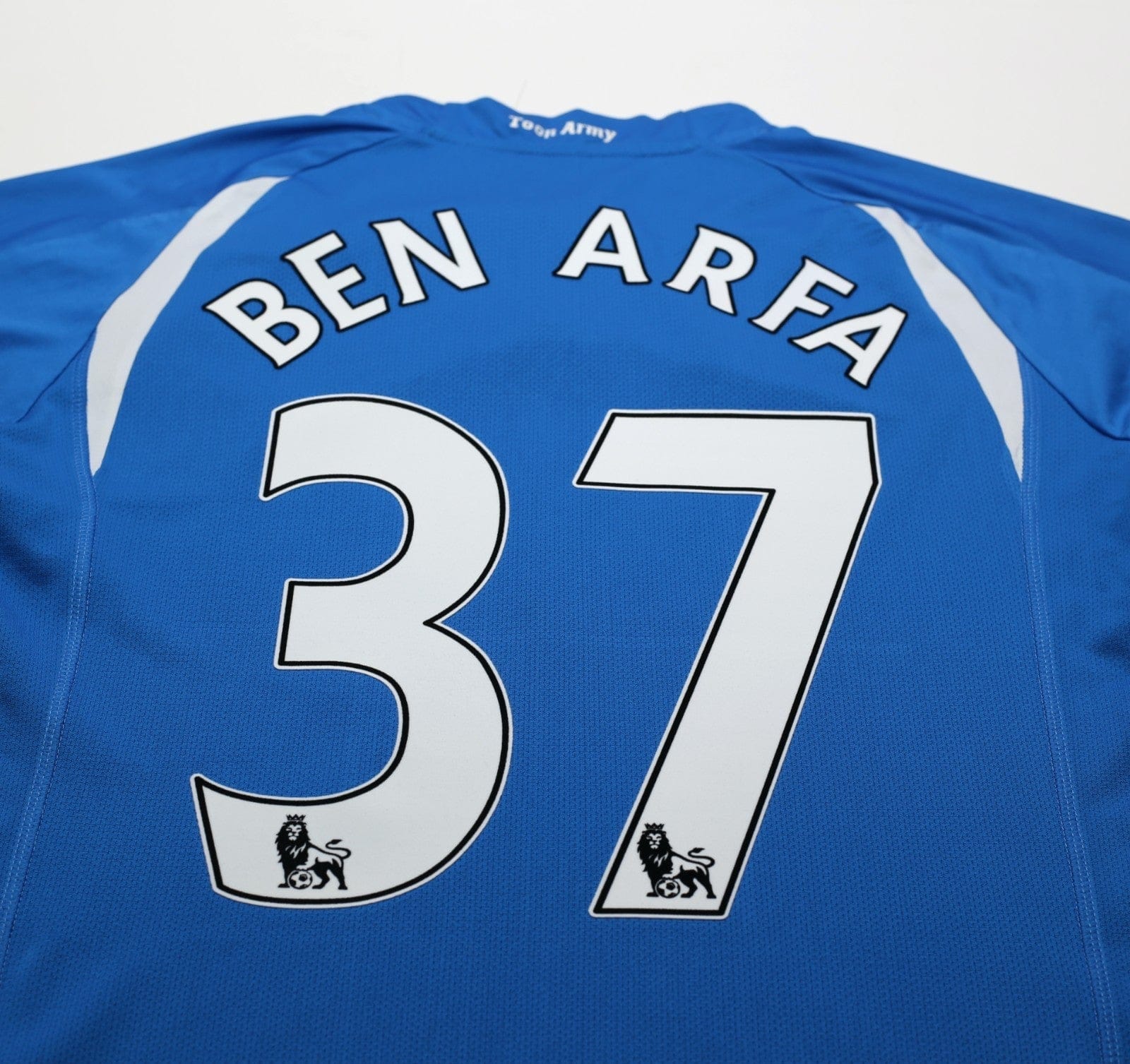 2010/11 BEN ARFA #37 Newcastle United Vintage PUMA Away Football Shirt (M) - Image 10
