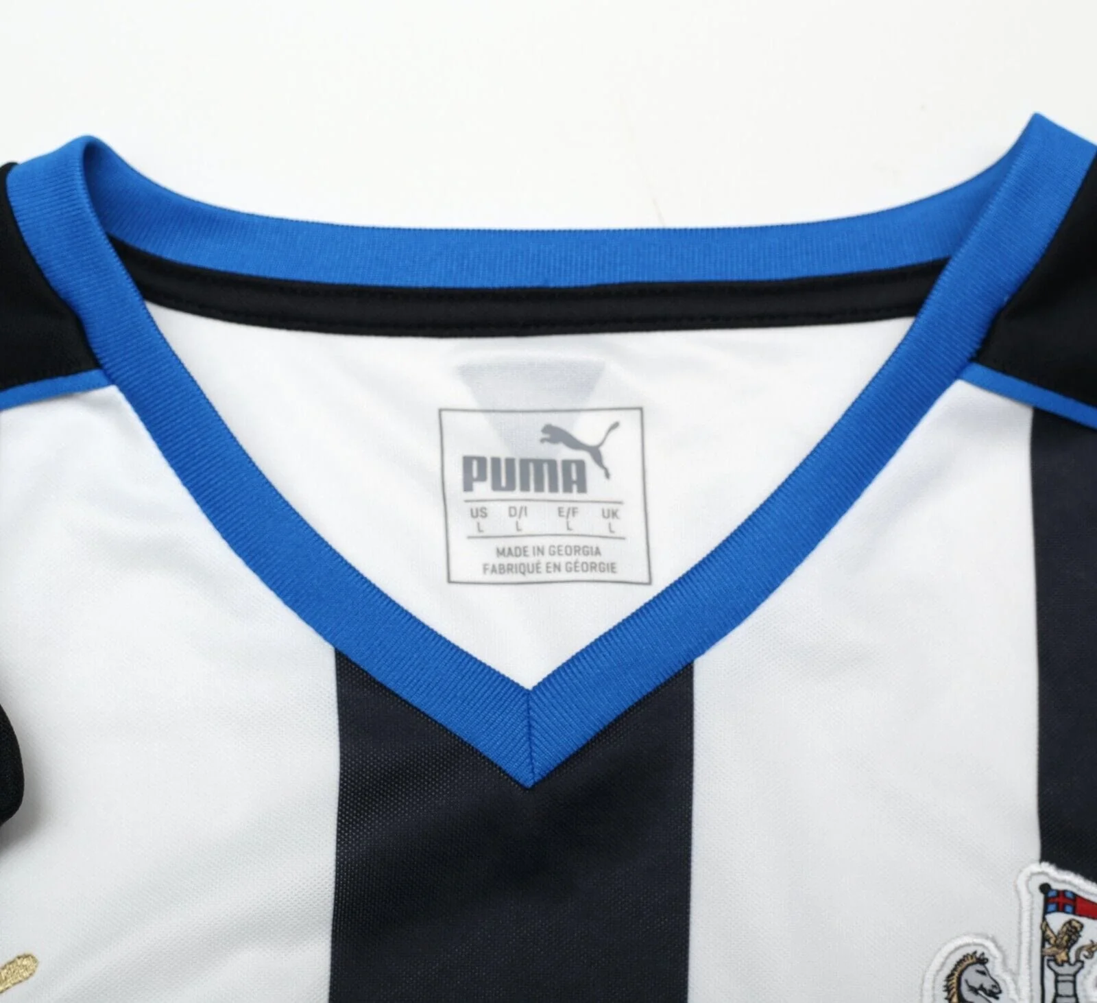 2015/16 NEWCASTLE UNITED Vintage PUMA Long Sleeve Home Football Shirt (L) - Image 8