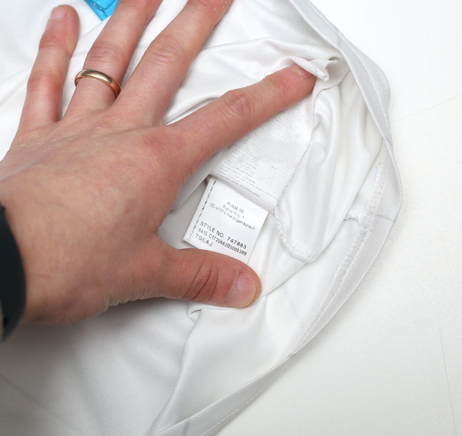 2015/16 TIOTE #24 Newcastle Utd Vintage PUMA Long Sleeve Away Football Shirt (M) - Image 18