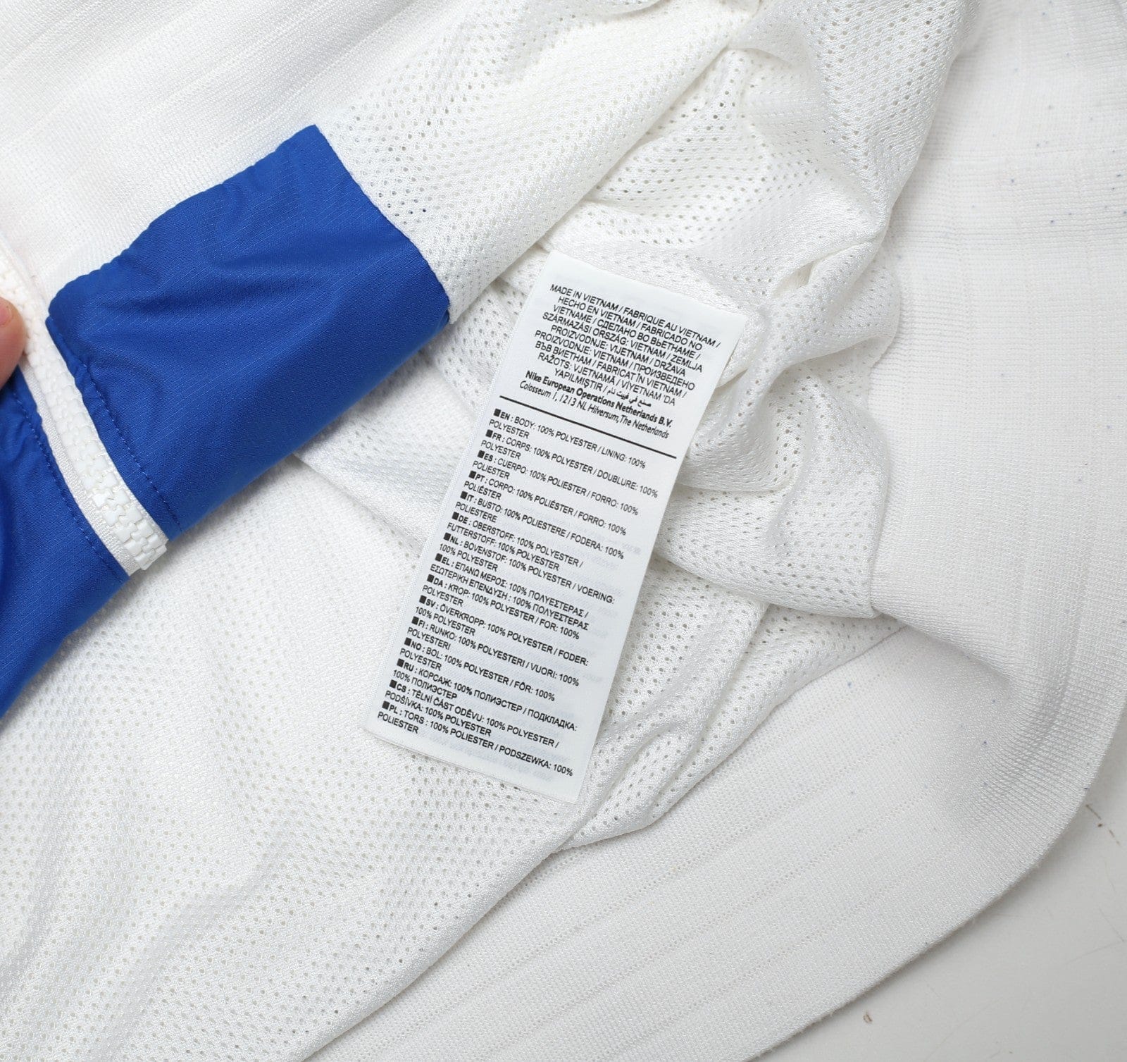 2016/17 ENGLAND Nike Hooded Football Track Top Jacket (L) Euro 2016 - Image 13