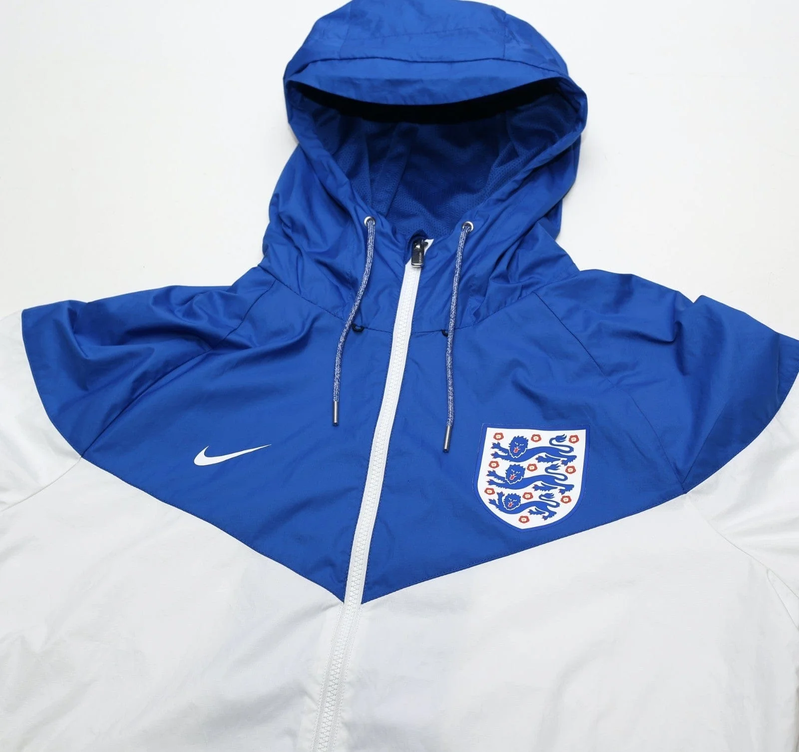 2016/17 ENGLAND Nike Hooded Football Track Top Jacket (L) Euro 2016 - Image 3