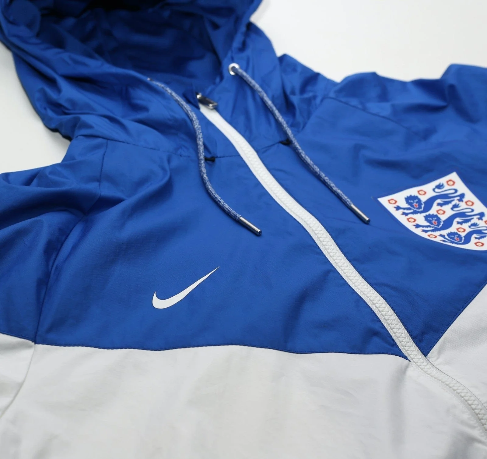 2016/17 ENGLAND Nike Hooded Football Track Top Jacket (L) Euro 2016 - Image 6