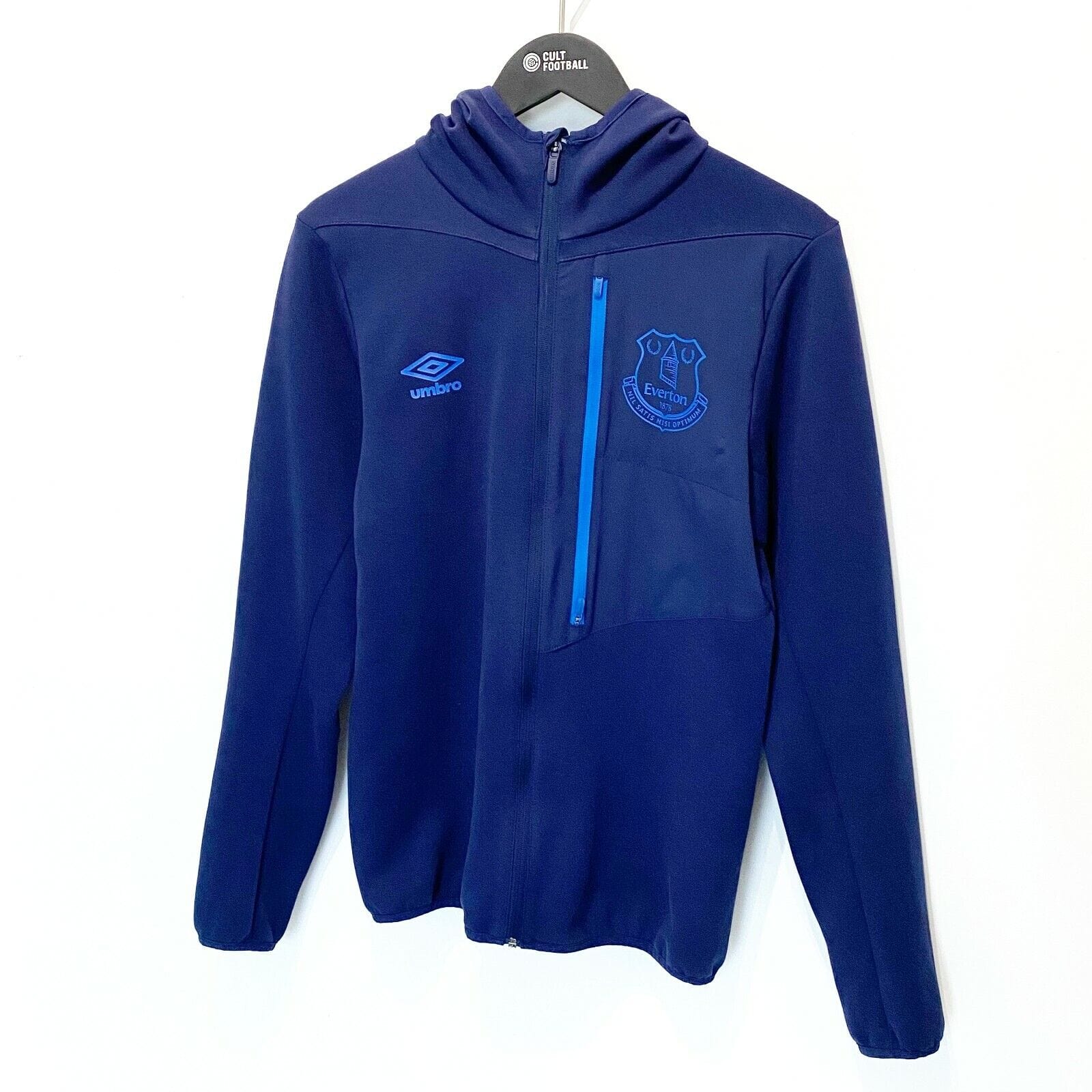 2017/18 EVERTON Track Top Hoodie Jacket (S) Wayne Rooney Era - Image 3