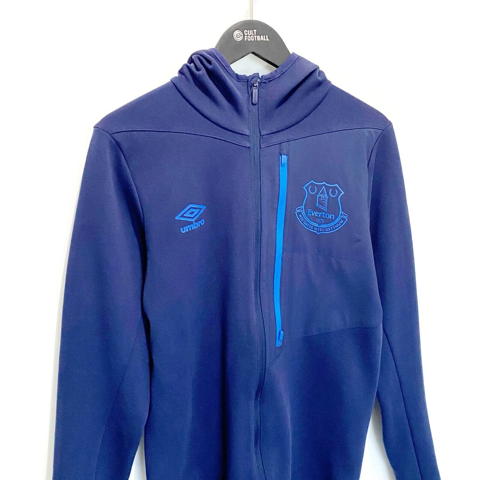 2017/18 EVERTON Track Top Hoodie Jacket (S) Wayne Rooney Era - Image 4