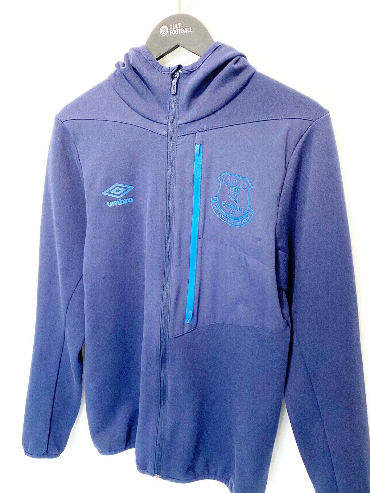 2017/18 EVERTON Track Top Hoodie Jacket (S) Wayne Rooney Era - Image 5