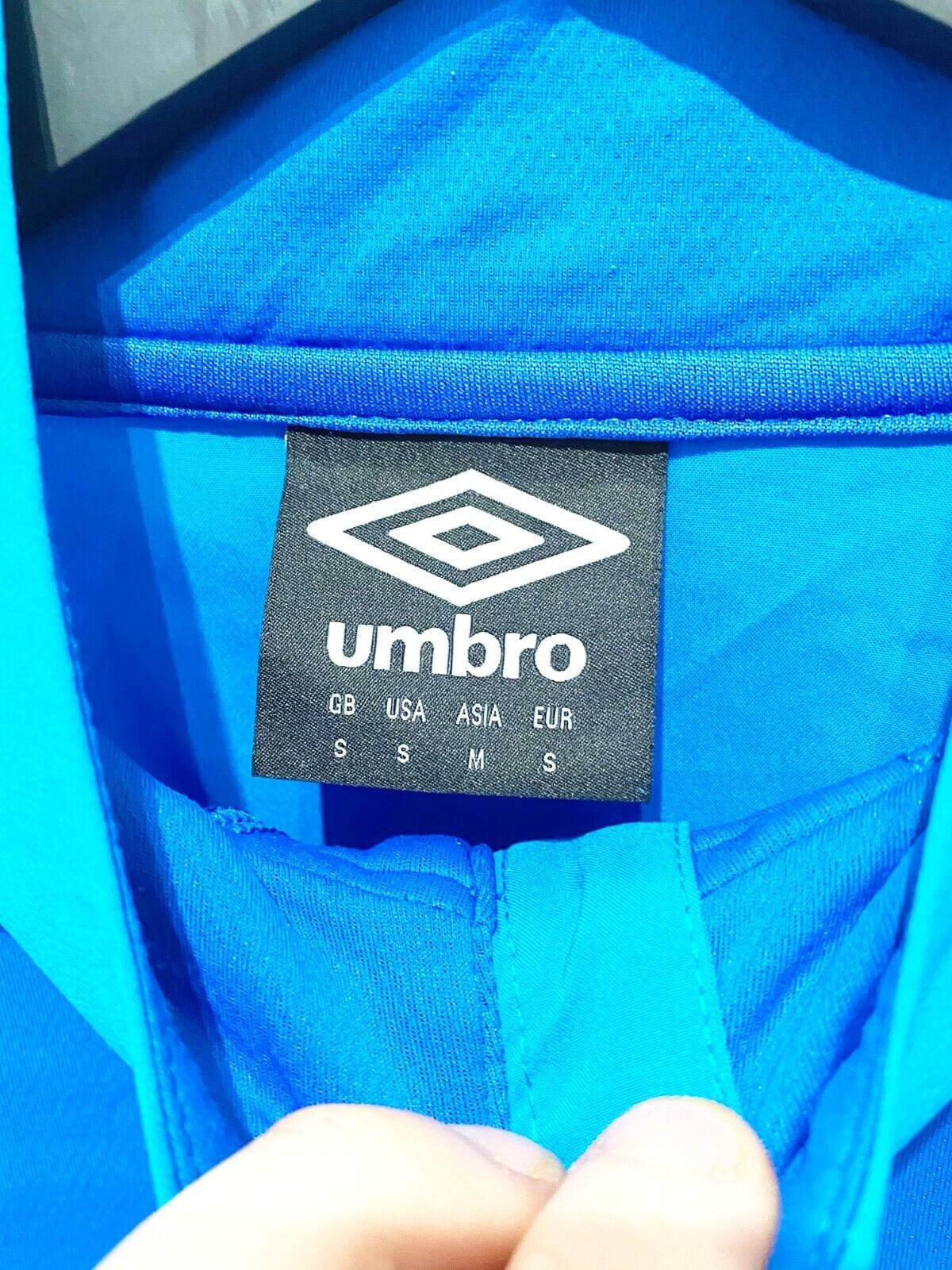 2018/19 EVERTON Vintage Umbro Warm Up Football Training Track Top Jacket (S) - Image 10