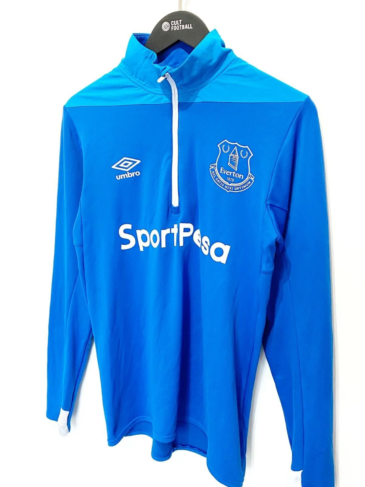 2018/19 EVERTON Vintage Umbro Warm Up Football Training Track Top Jacket (S) - Image 5