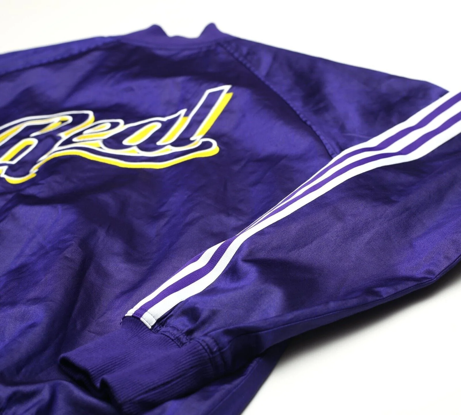 REAL MADRID adidas Originals Football Varsity Bomber Jacket Track Top (L/XL) - Image 8