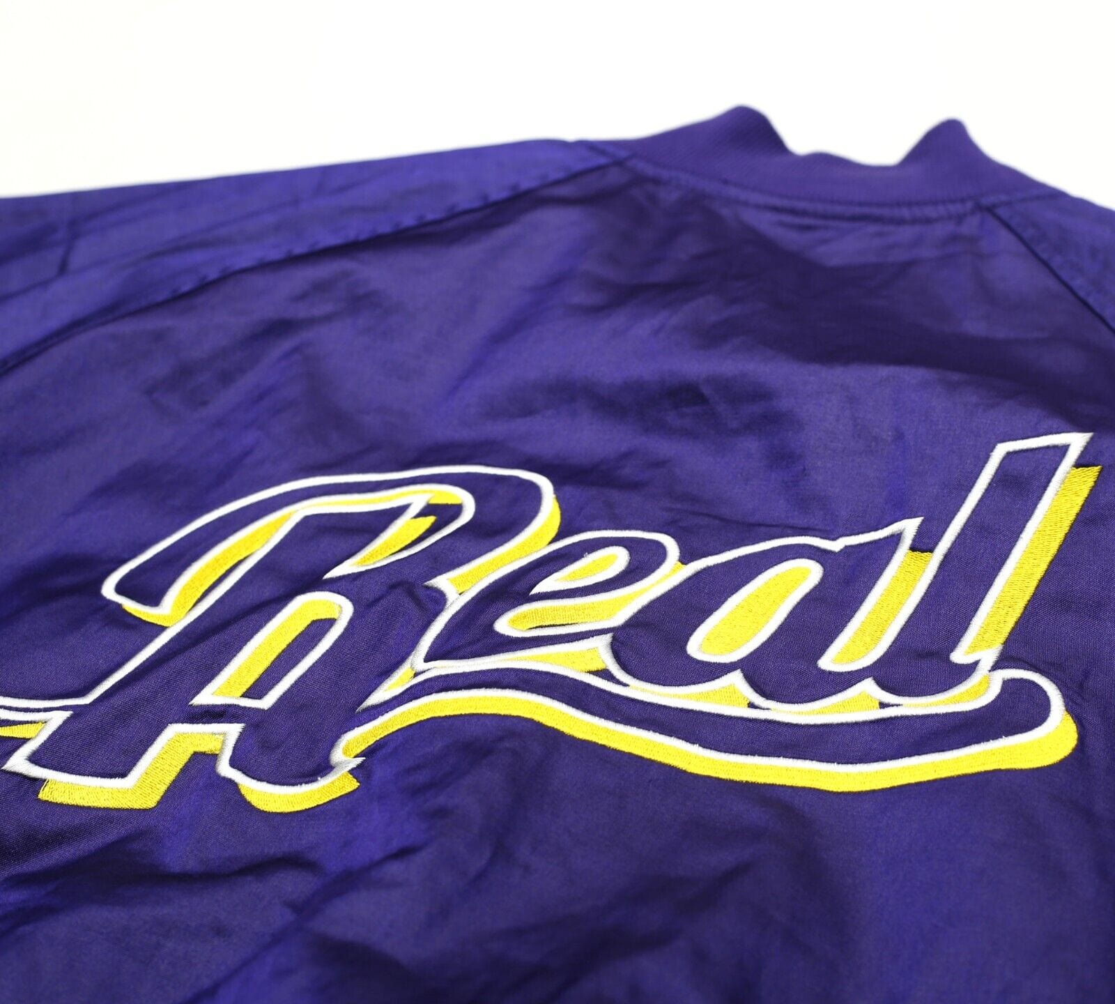 REAL MADRID adidas Originals Football Varsity Bomber Jacket Track Top (L/XL) - Image 9