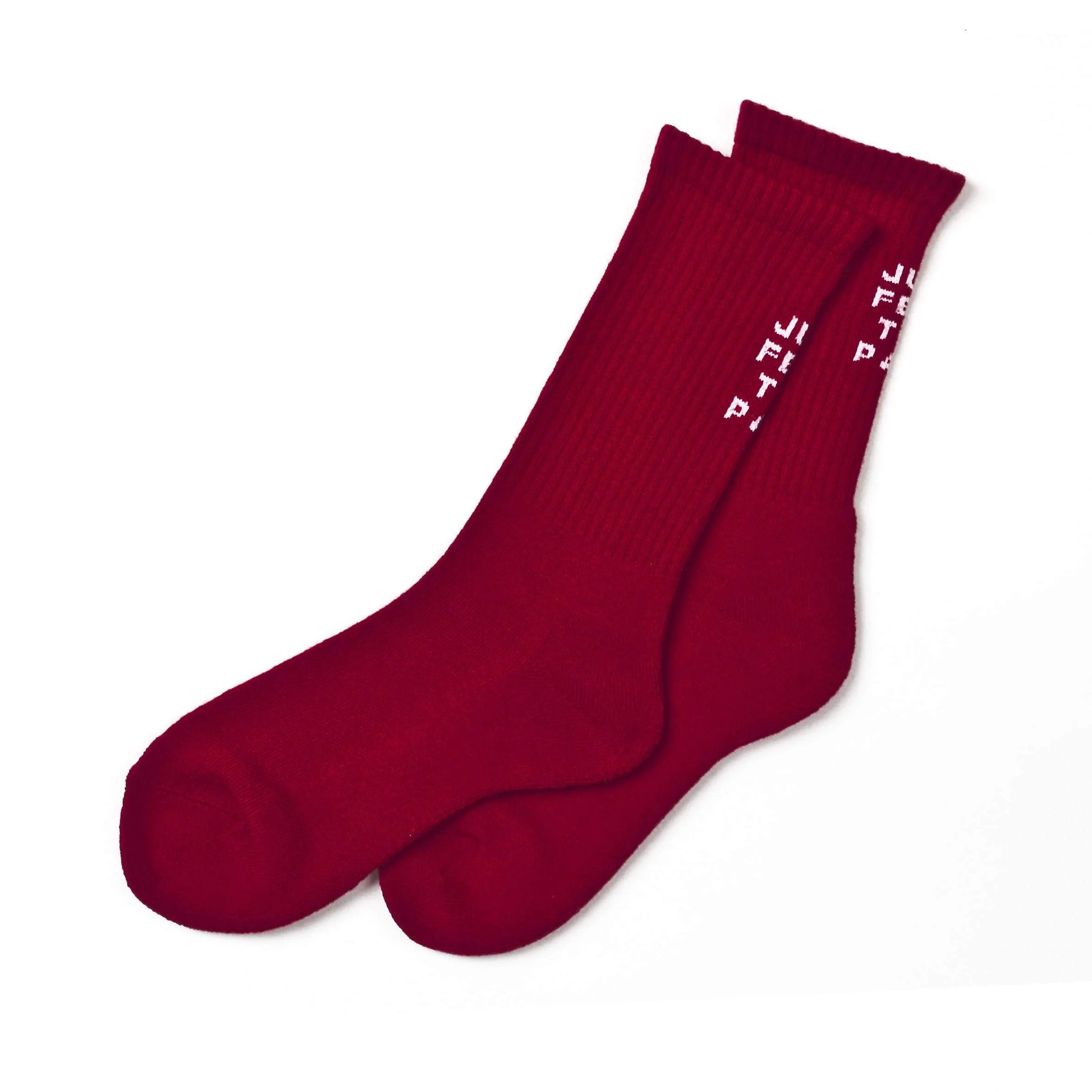 Shukyu × City Boys Fc “I Just Feel The Pain” Socks [Red] - Image 3